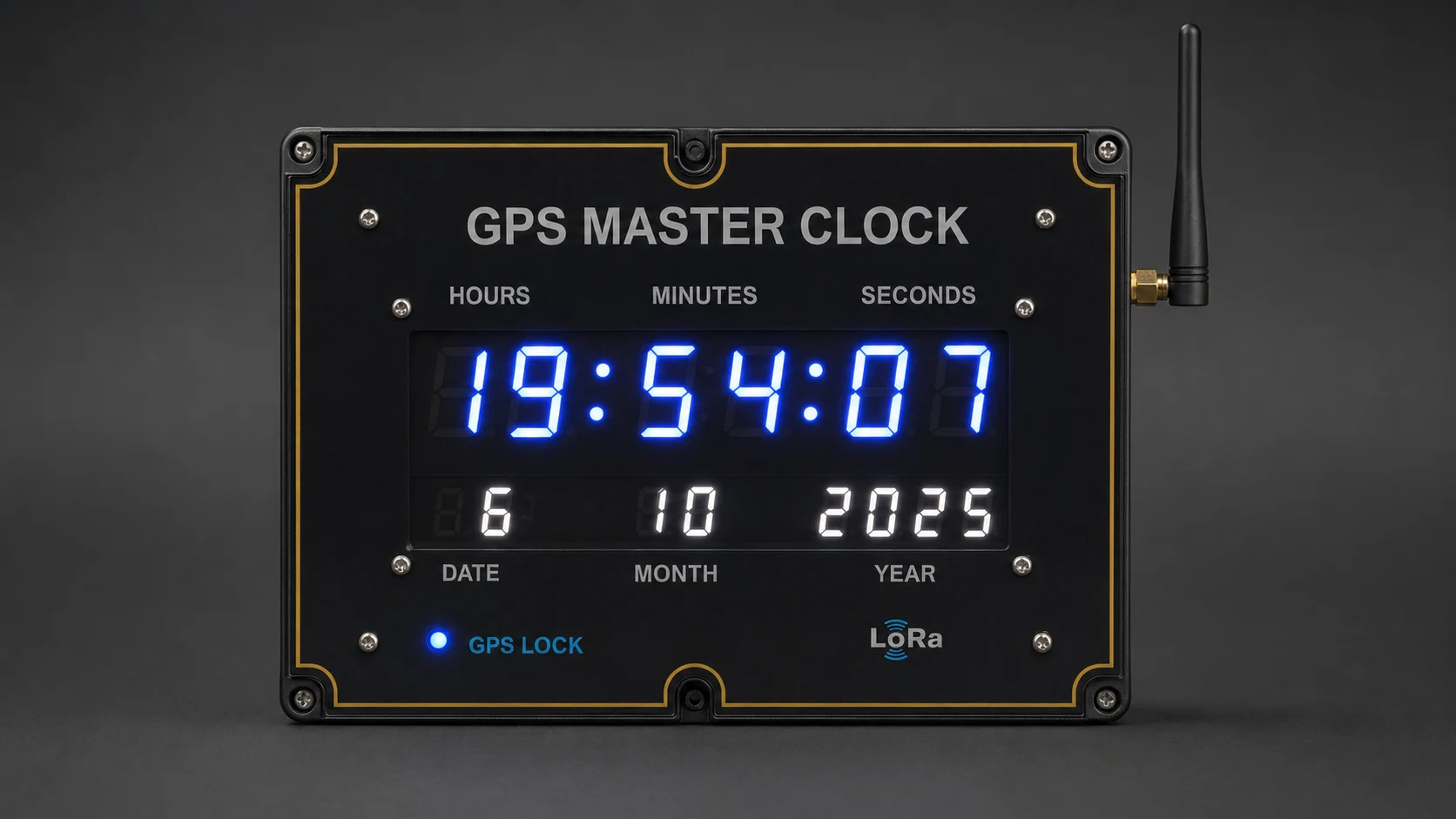 GPS master clock transmitter