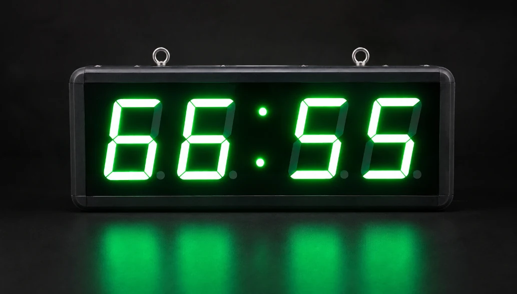 4-inch swimming pace clock