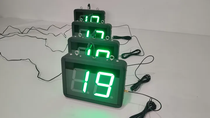 4-inch 2-digit ISO week number display