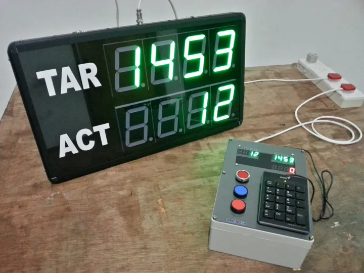 Target counter – LoRa RF
