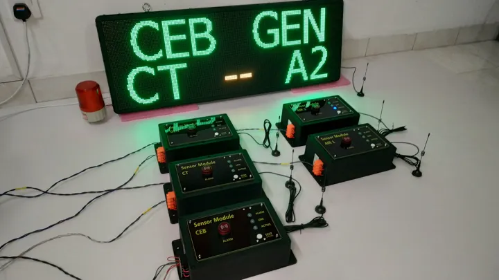 Wireless utility status display – LoRa RF